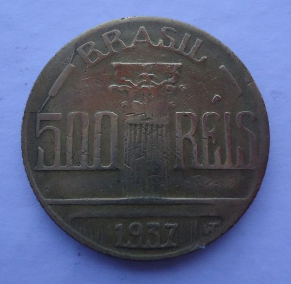 Moeda de 500 Réis - 1937