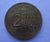 Moeda de 2.000 Réis - 1938