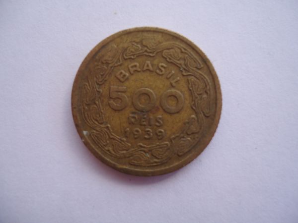 500 RÉIS - BRONZE ALUMINIO