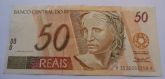 Cédulas de 50 reais