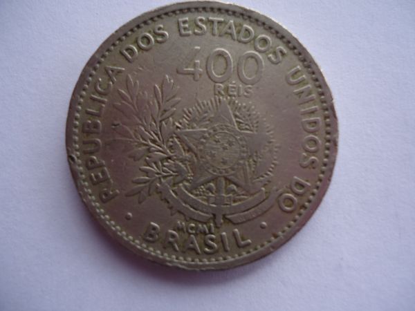 400 RÉIS -CUPRO NIQUEL