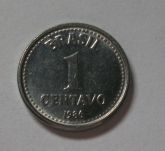 Moeda de 1 centavo - 1986