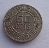 Moeda de 50 Réis - 1919